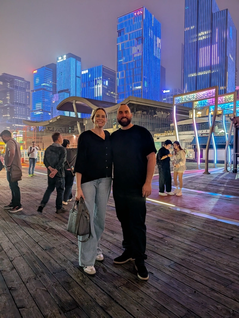 Steph and Lee, founders of Resolvi